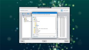 icare data recovery choose recovery folder