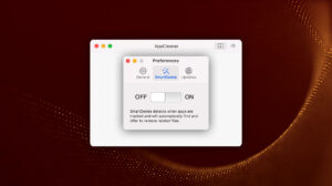 appcleaner preferences smartdelete