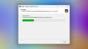 ibeesoft data recovery installation step 4